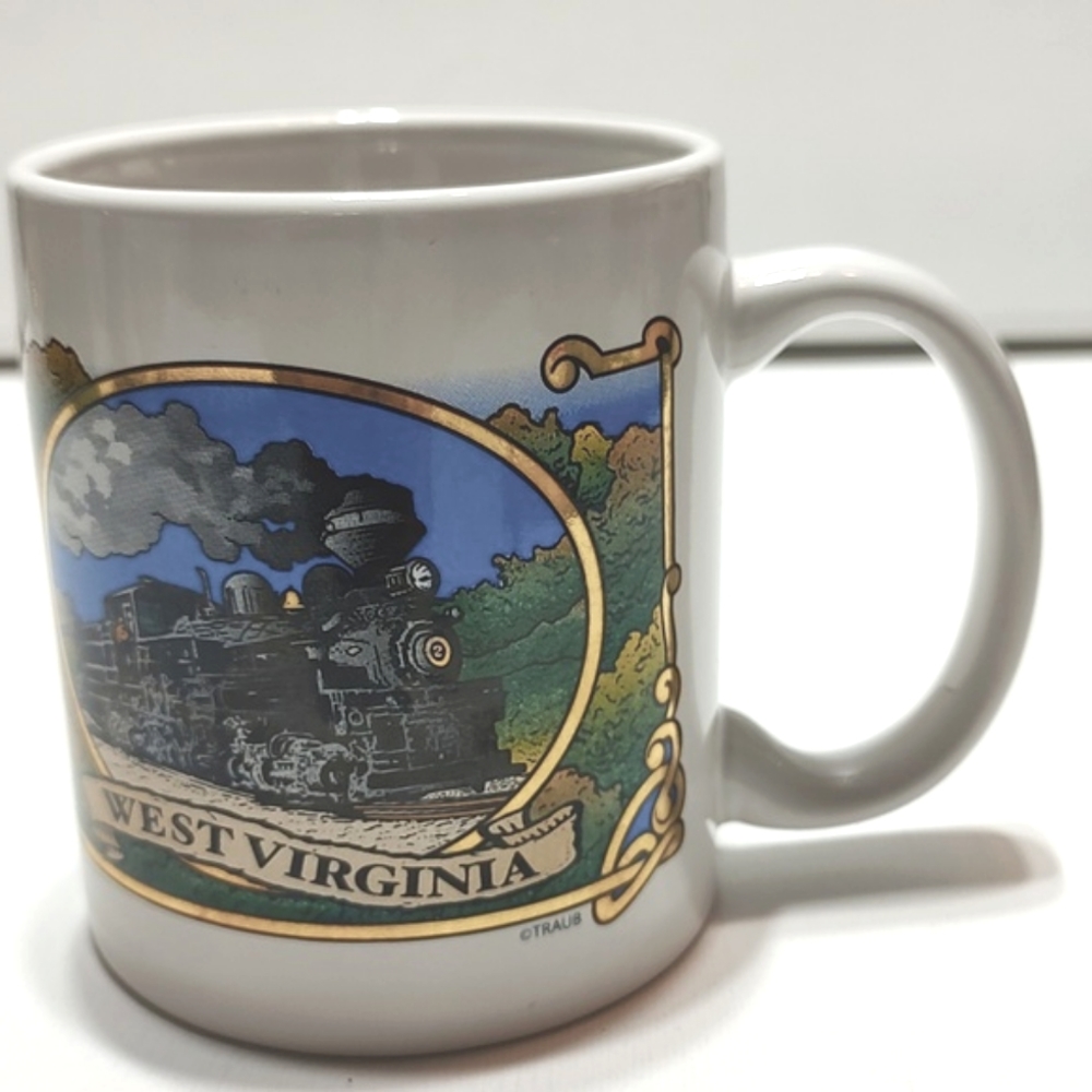 West Virginia Cass Scenic Railway mug